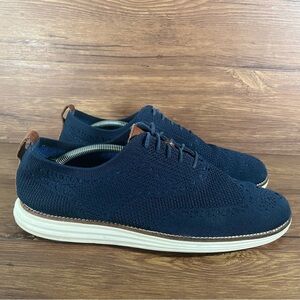 COLE HAAN ORIGINALGRAND STITCHLITE Blue Oxfords Sneakers Men’s Size 10.5 Shoes